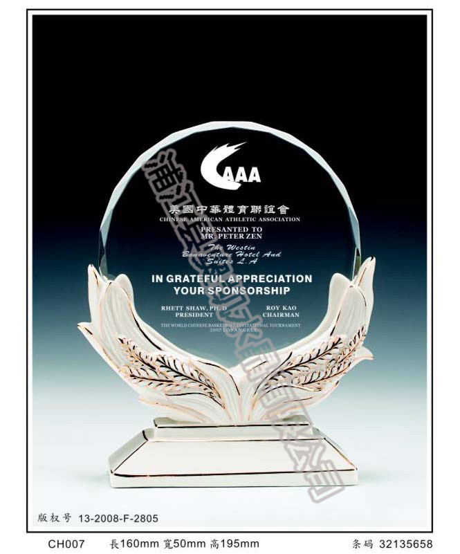 水晶獎(jiǎng)牌12