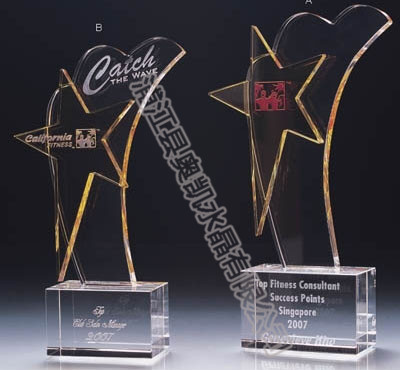 水晶星星獎(jiǎng)杯34