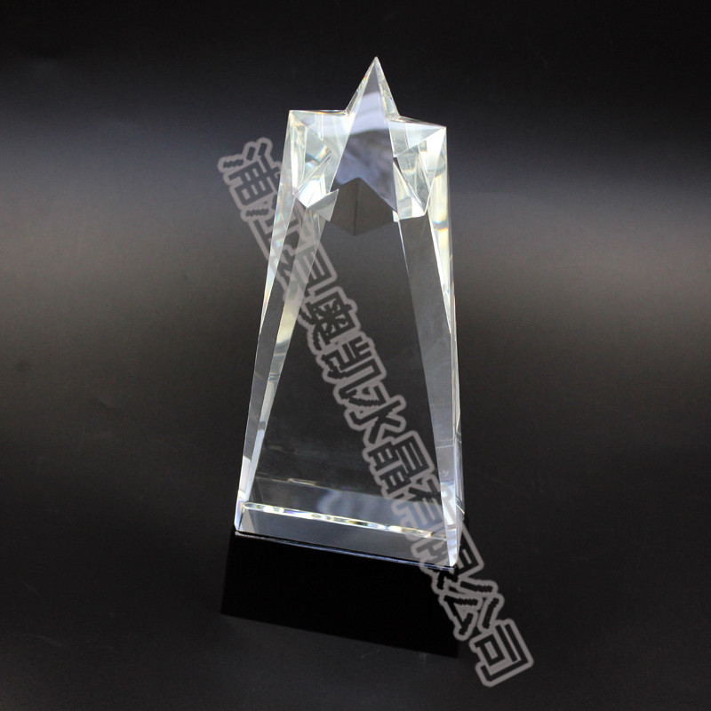 水晶星星獎杯65