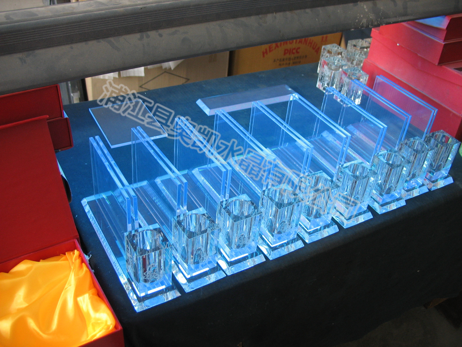 水晶商務辦公用品74