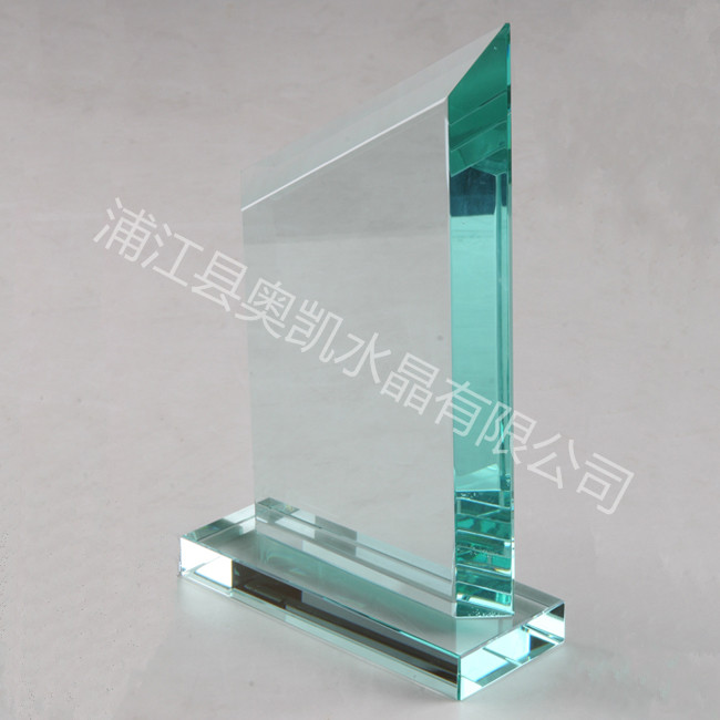 綠玻璃獎牌001