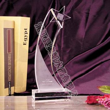 水晶星星獎(jiǎng)杯9