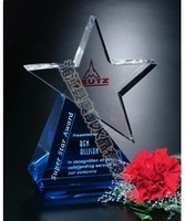 水晶星星獎杯22