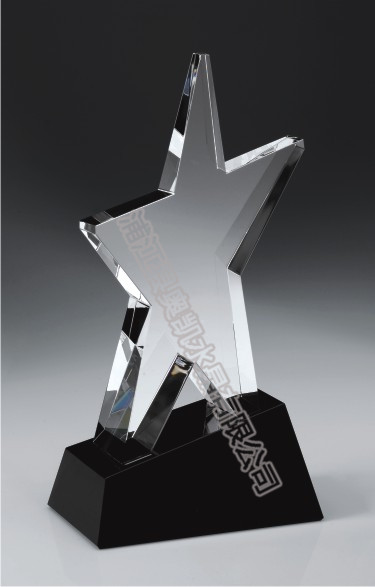 水晶星星獎杯26