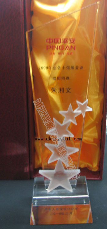 水晶星星獎(jiǎng)杯53